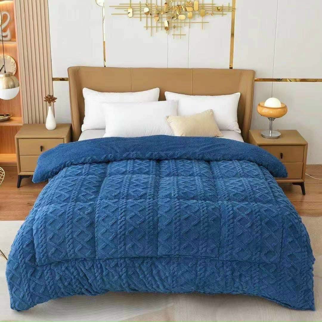 Chăn Lông Cừu Vặn Thừng 4kg